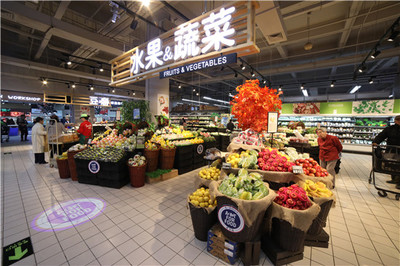 华南首家家乐福Le Marche深圳启幕 融合刷脸支付与果鲜零售，开启新零售智慧体验